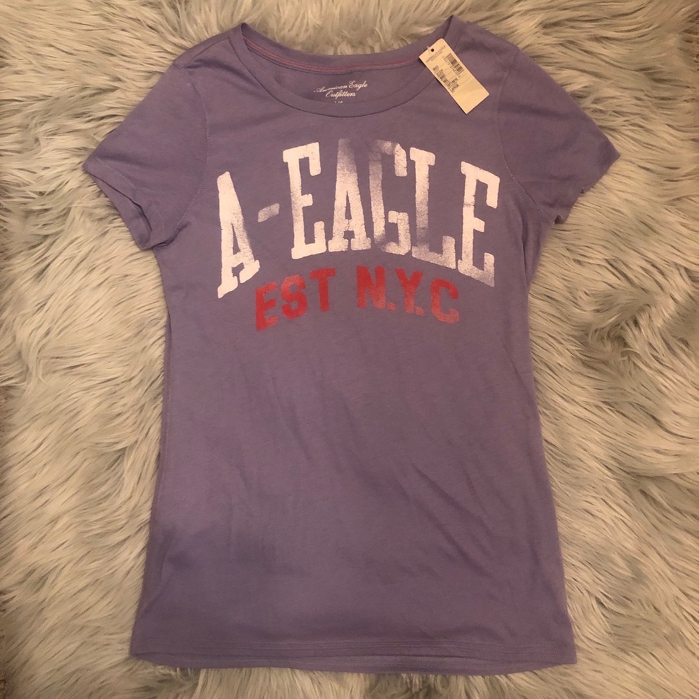 American Eagle purple T-shirt NWT